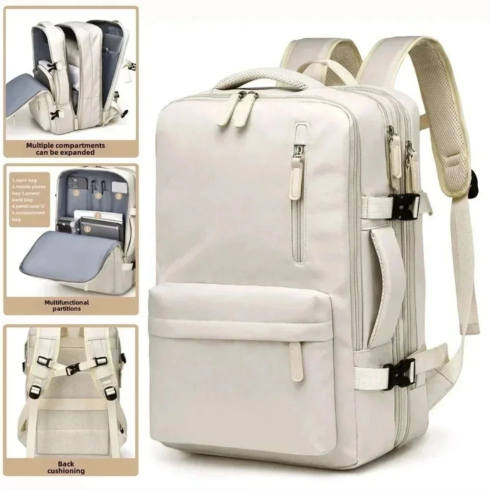 Expandable Backpack: School, Business & Travel Ready