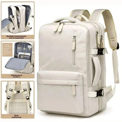 Expandable Backpack: School, Business & Travel Ready