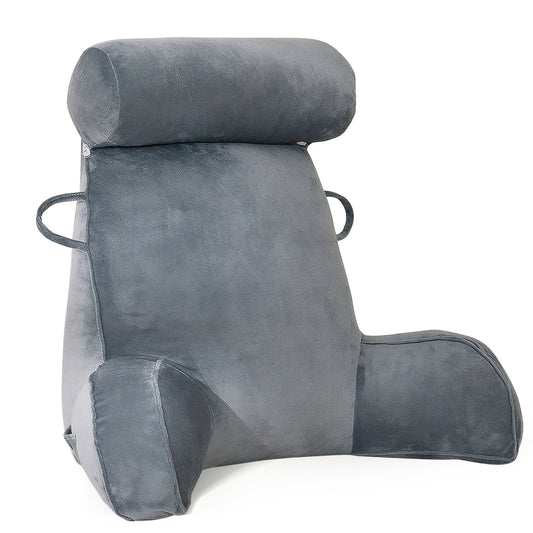 Triangle Cushion Headboard Pillow - Reading & Sleeping Support